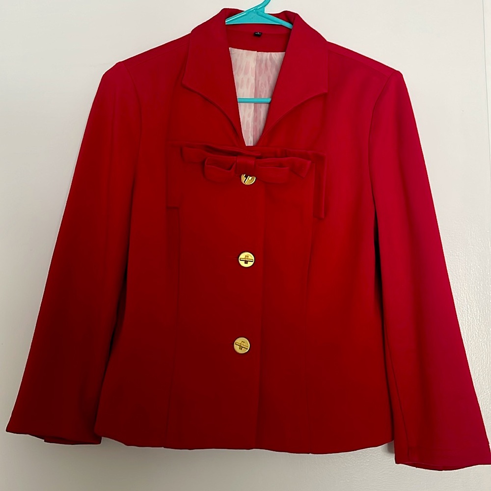 Cute Red Blazer